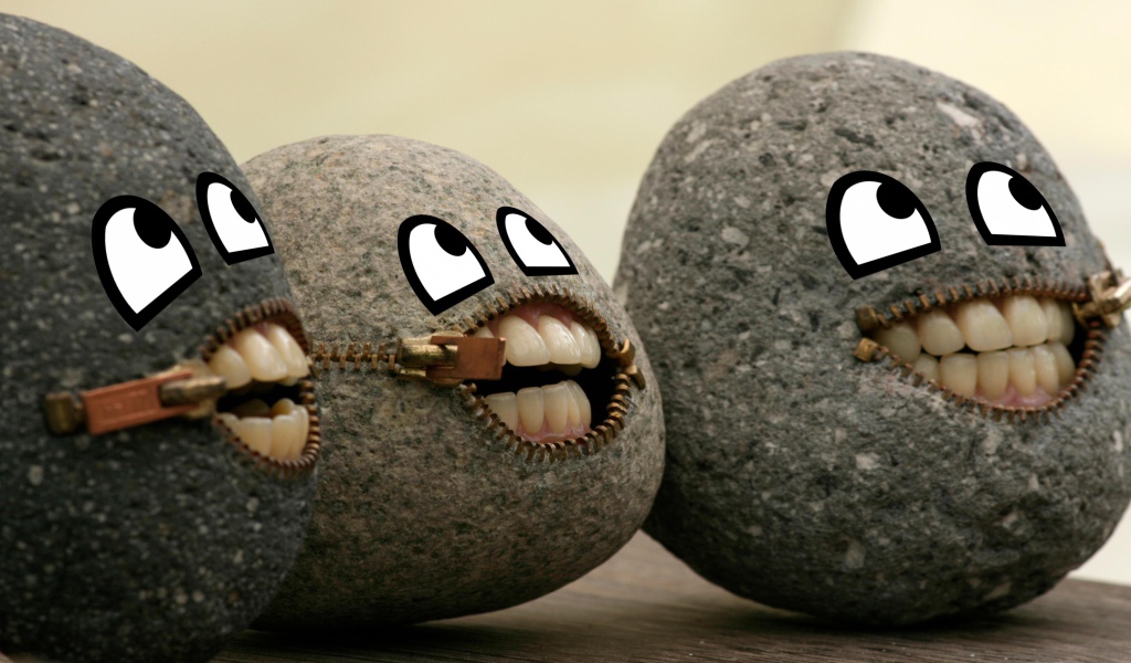 Веселые говорящие камни