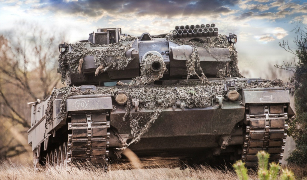 Немецкий танк Leopard 2A6M