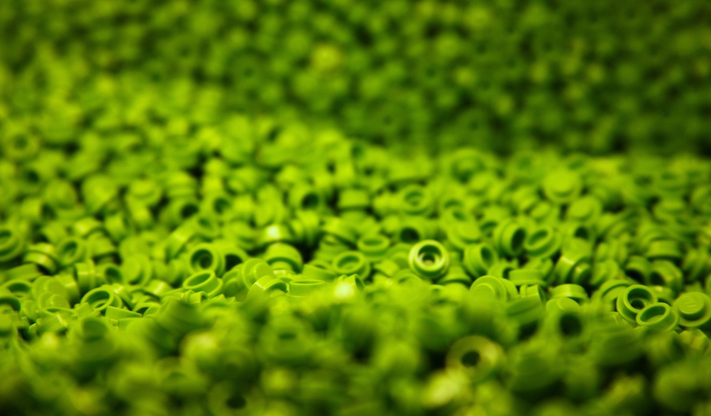 Зеленые части ЛЕГО