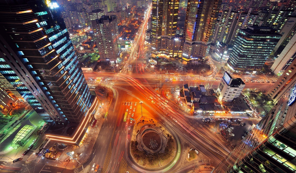 Скоростной ритм в большом городе