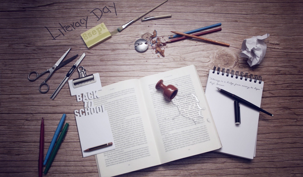 Домашене задание на столе