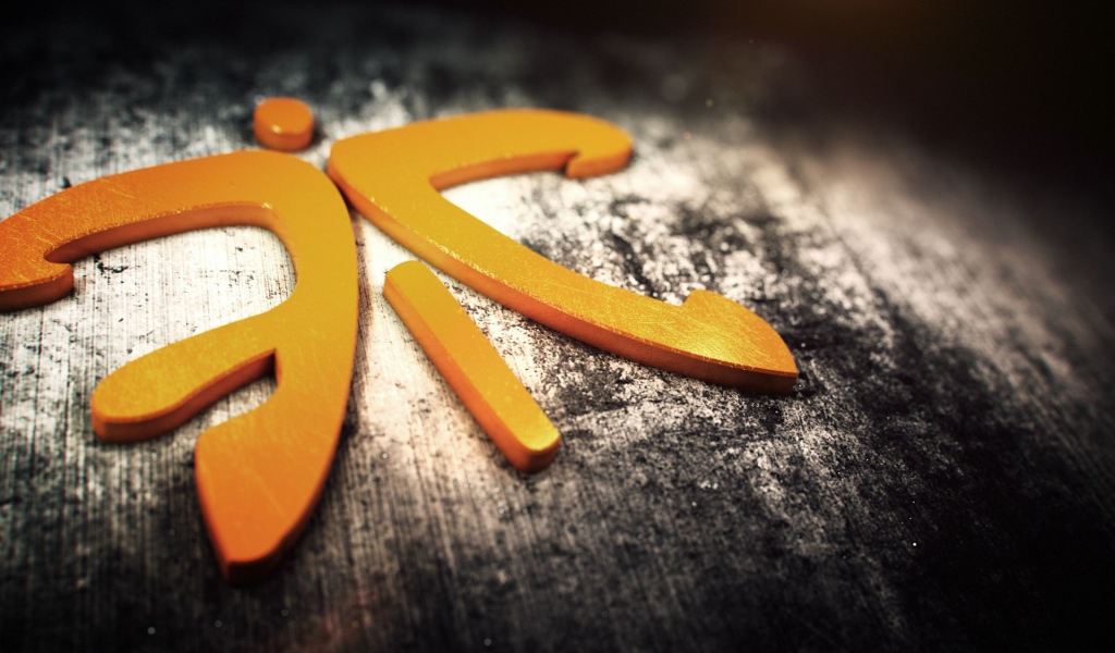 Оранжевый иероглиф фигурка