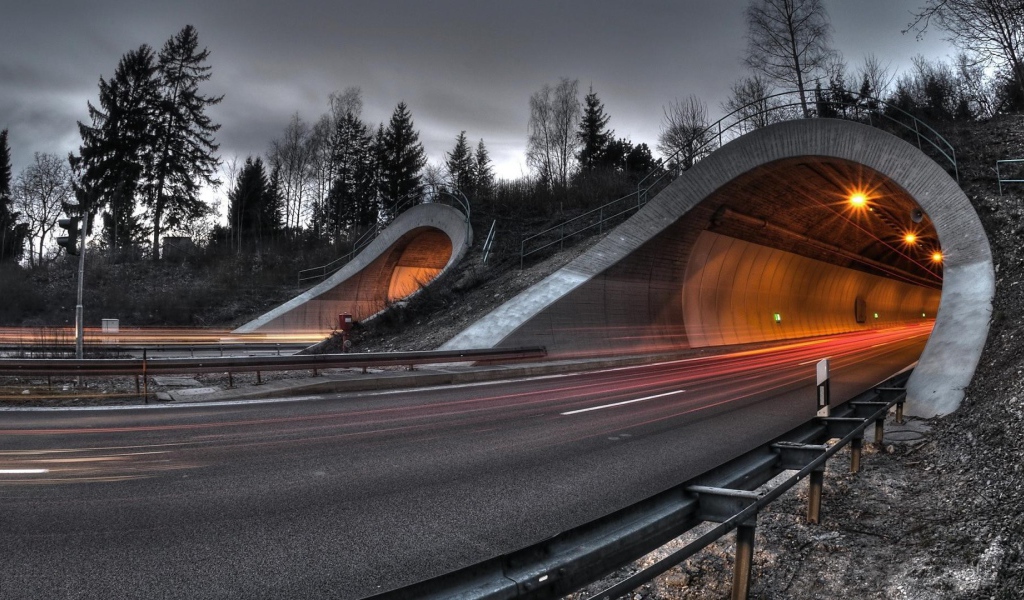 Параллельные автомобильные тоннели