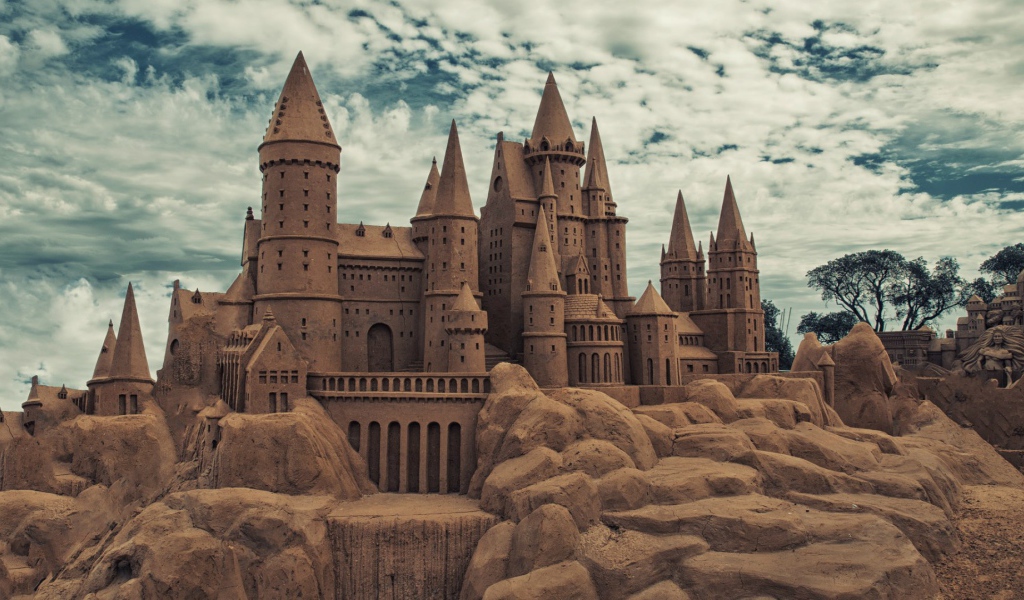Замок из песка