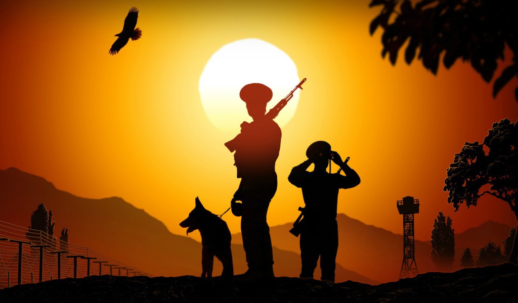 Граница на замке