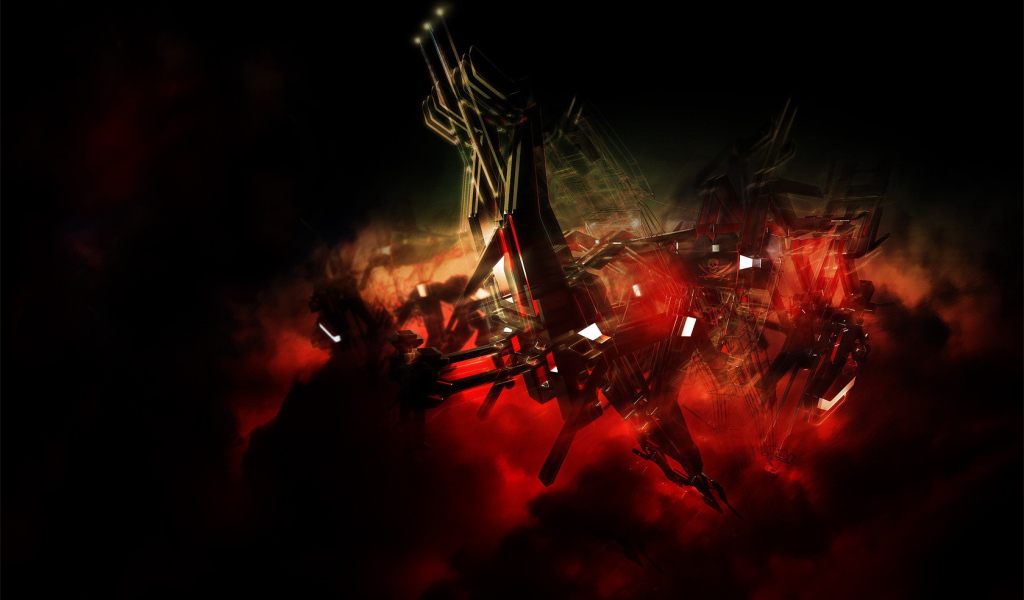 Взрыв механического объекта