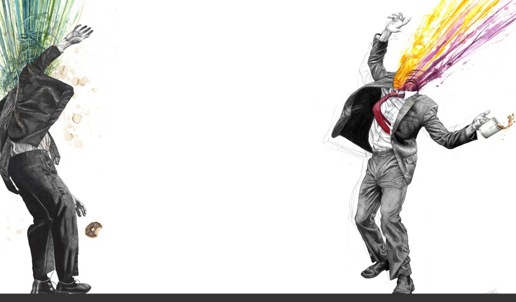 Взрыв сознания в виде радуги