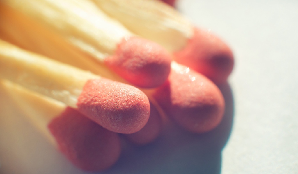 Головки спичек, макро