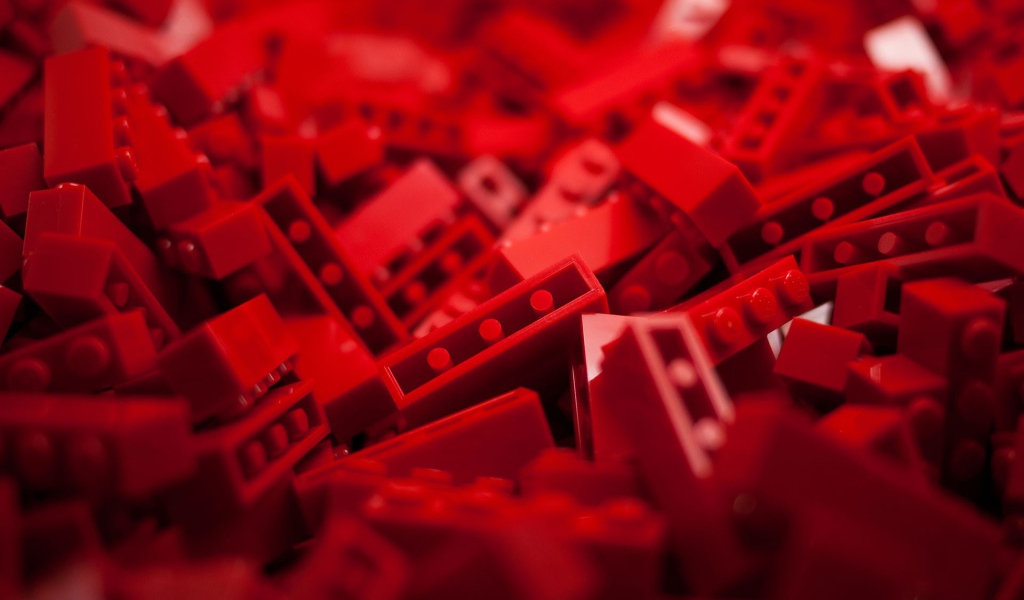 Красные части ЛЕГО