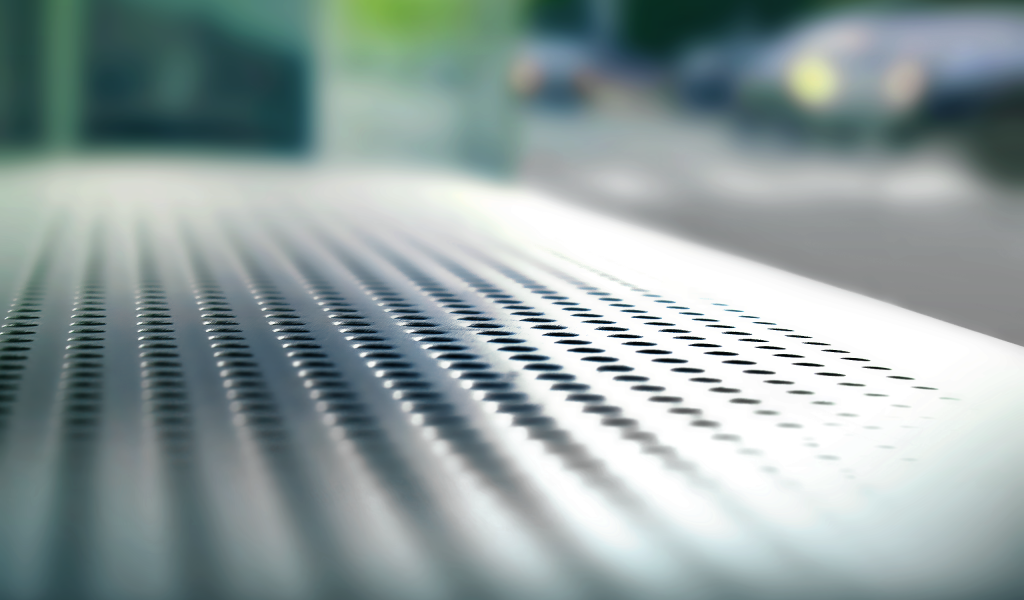 Поверхность с круглыми отверстиями