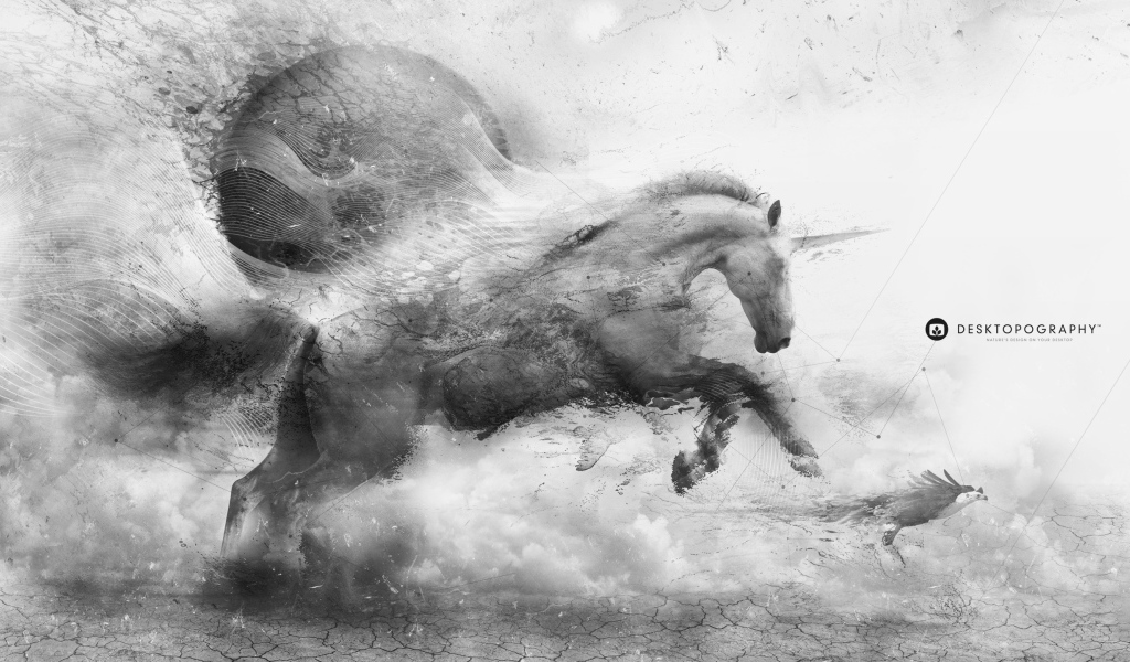 Единорог и птица