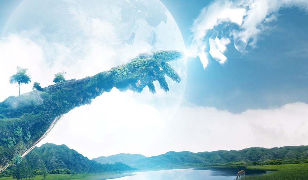 Прикосновение земли к небесам