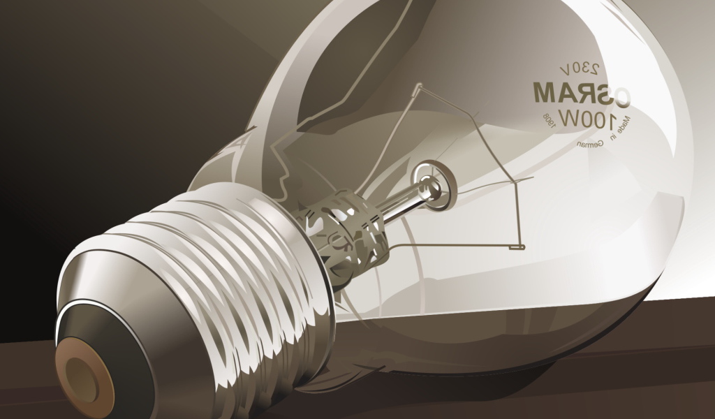 Старая лампочка