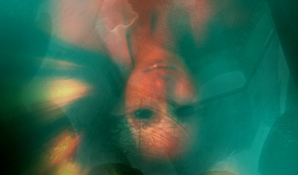 Отражение девушки