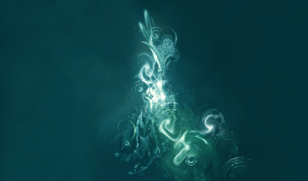 Абстрактный орнамент на фоне