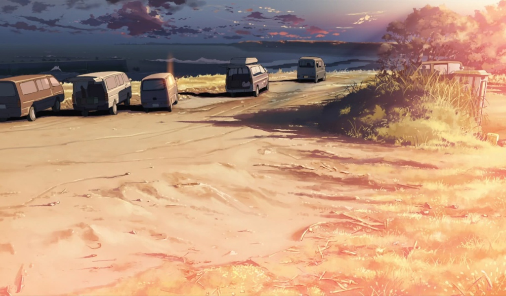 Автомобили отдыхающих на пляже