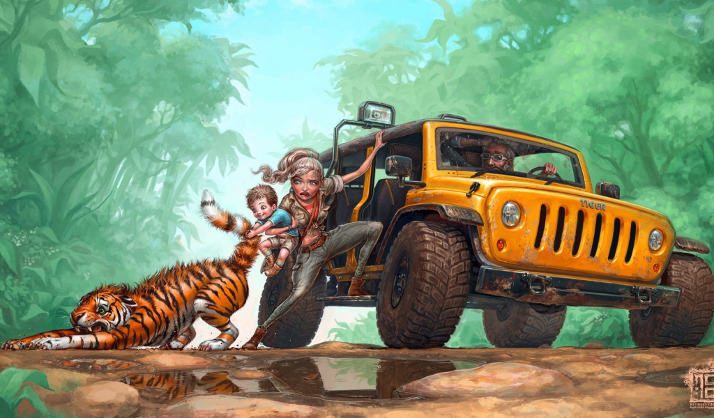 Случай на сафари