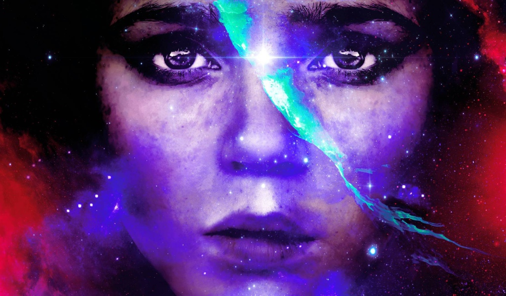 Грустная звездная девушка