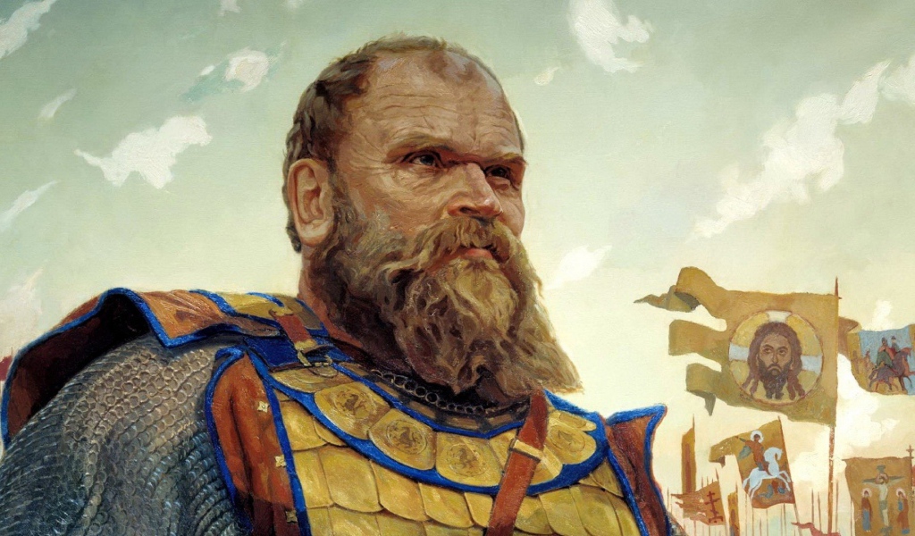 Картина Герой Куликовской битвы