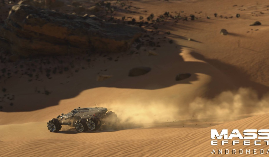 Поездка по чужой планете, игра Mass Effect Andromeda
