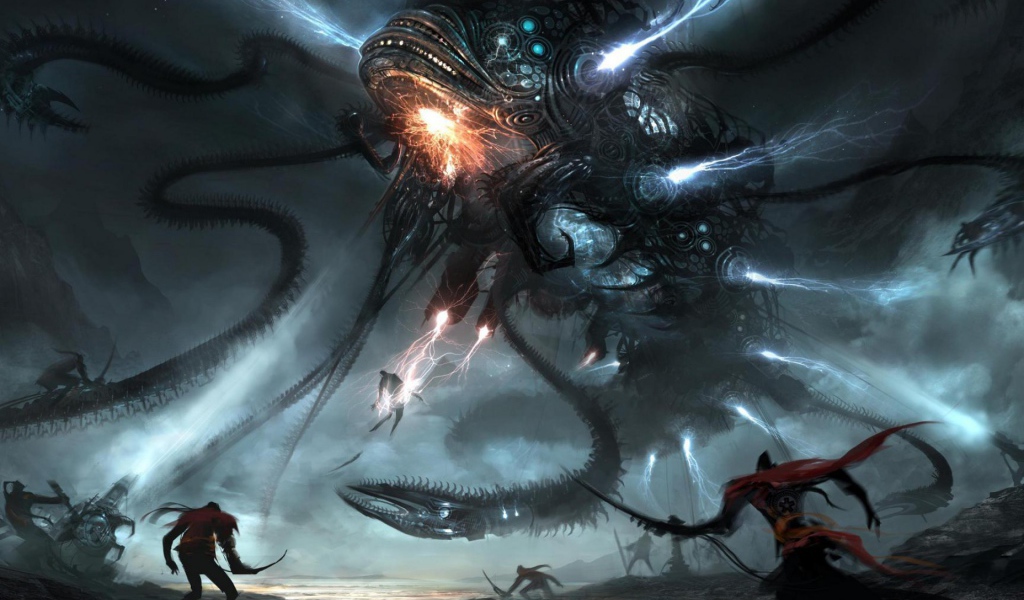 Инопланетный робот напал на Землю