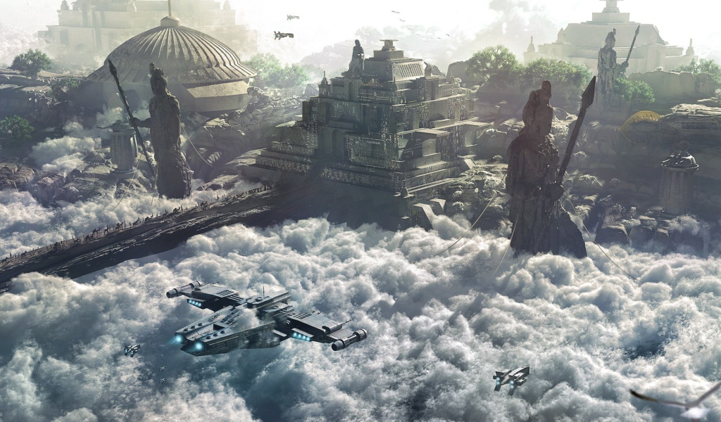 Древняя цивилизация в облаках