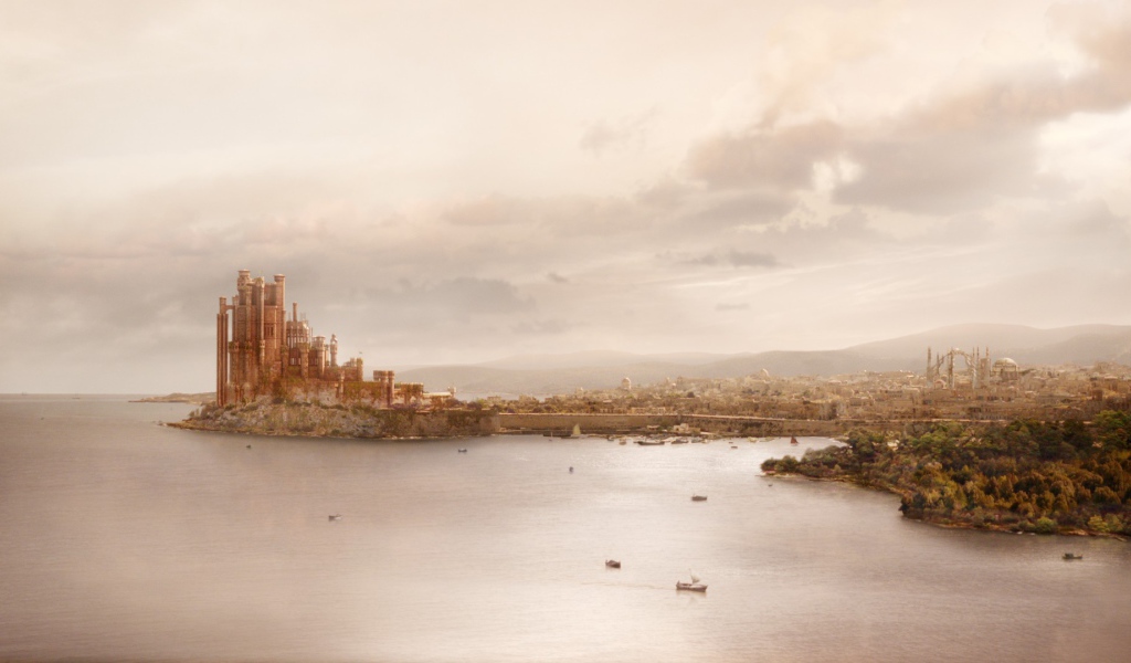 Древний город на берегу моря