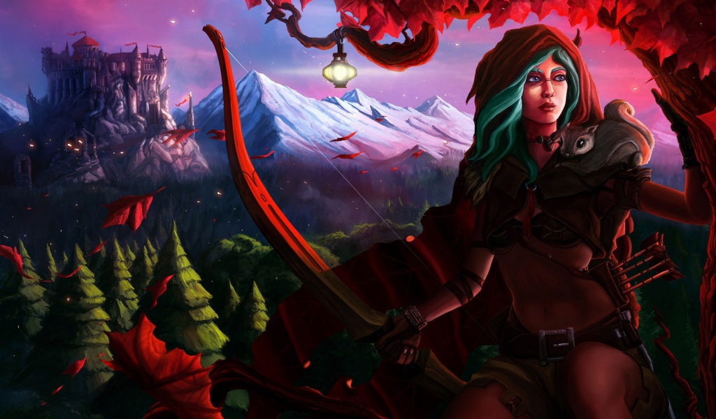 Лучница в сказочной стране