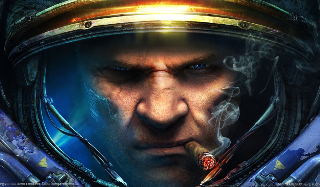 Космонавт с сигарой в зубах