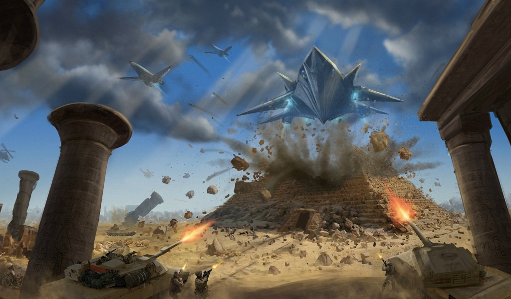 Битва за пирамиды