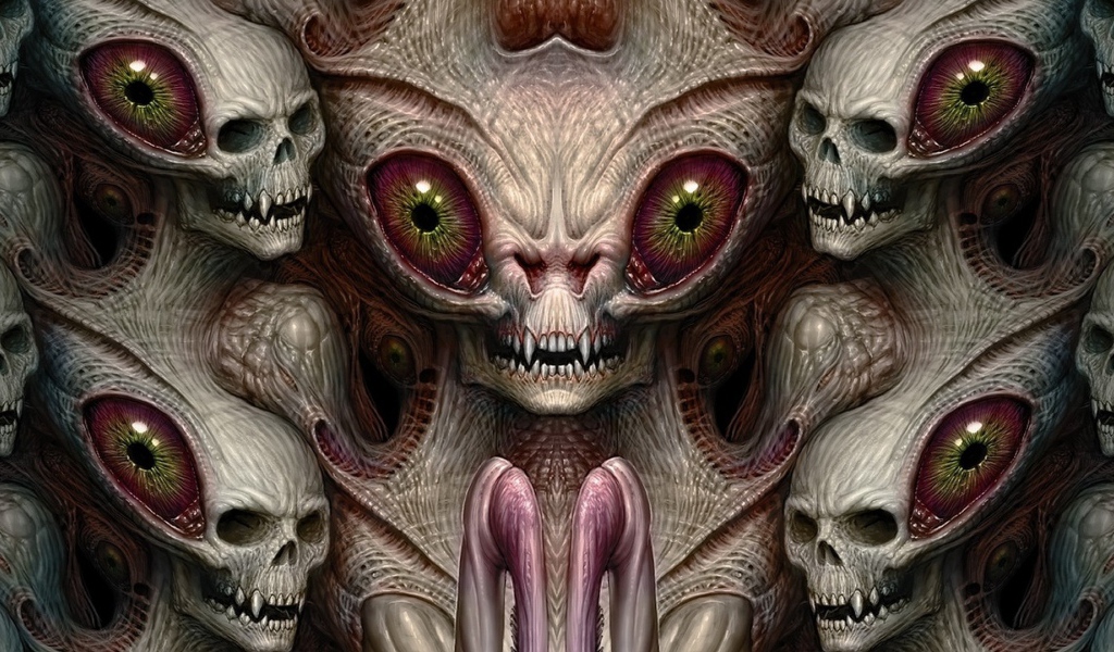 Большие глаза у инопланетян