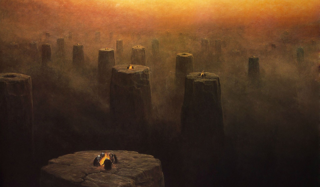 Костры в мире духов