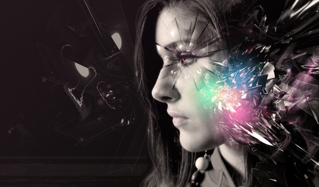 Осколки лица