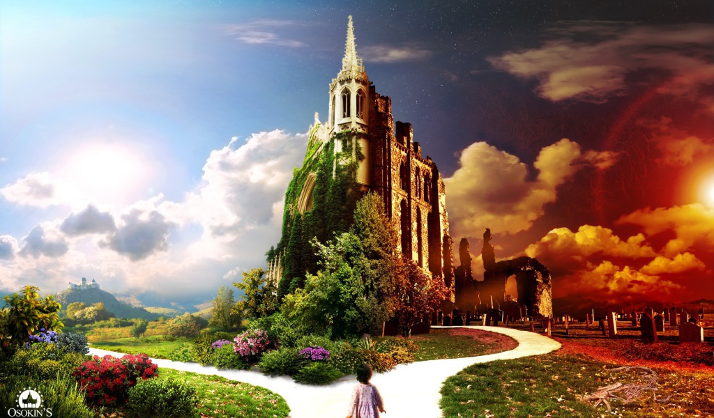 Замок между жизнью и увяданием