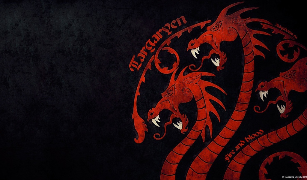 Китайский дракон на черном фоне