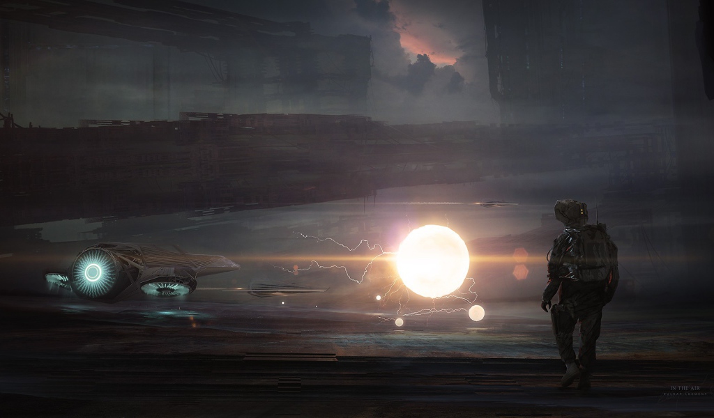 Космонавт идет к своему кораблю, Kuldar Leement