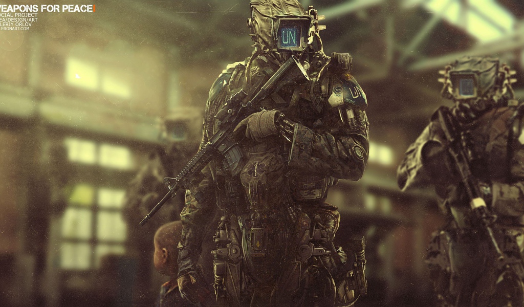 Роботы киборги M4