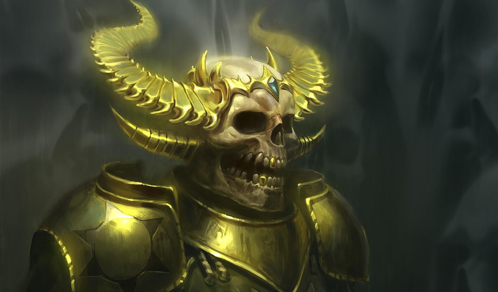 Демон с золотыми рогами