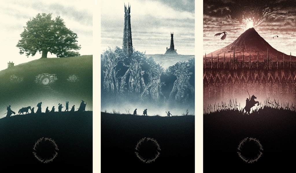 Разные страны в истории Властелина колец