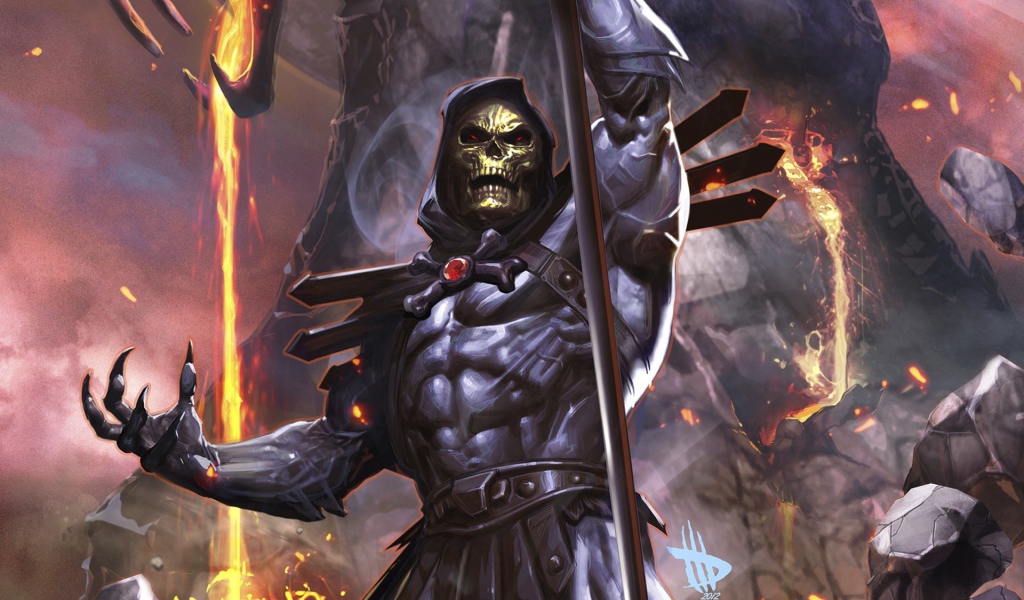 Злобный персонаж Скелетор