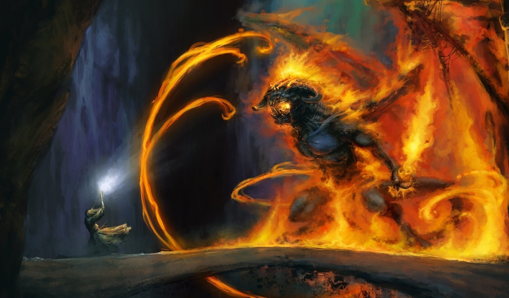 Гендальф против Барлога