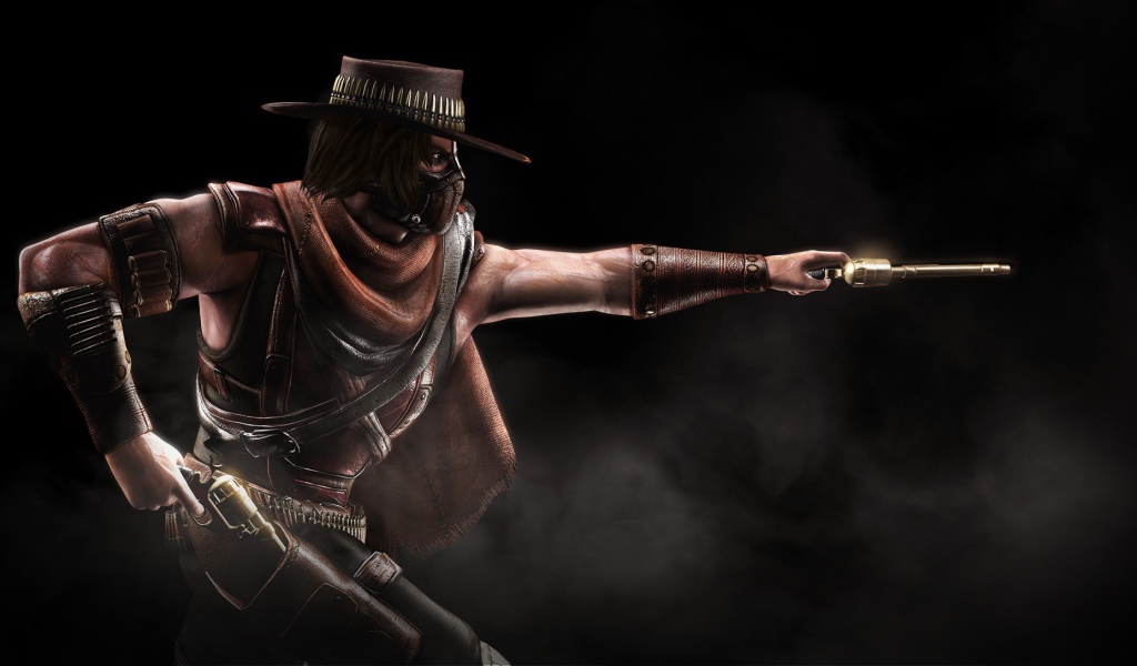 Гангстер в черной шляпе