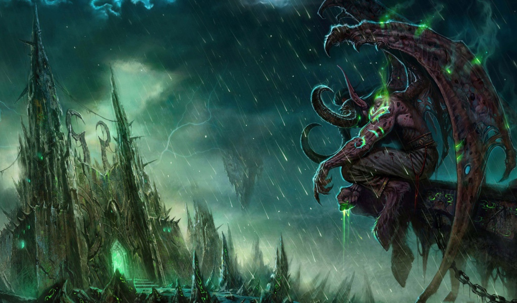 Горгулья под кислотным дождем