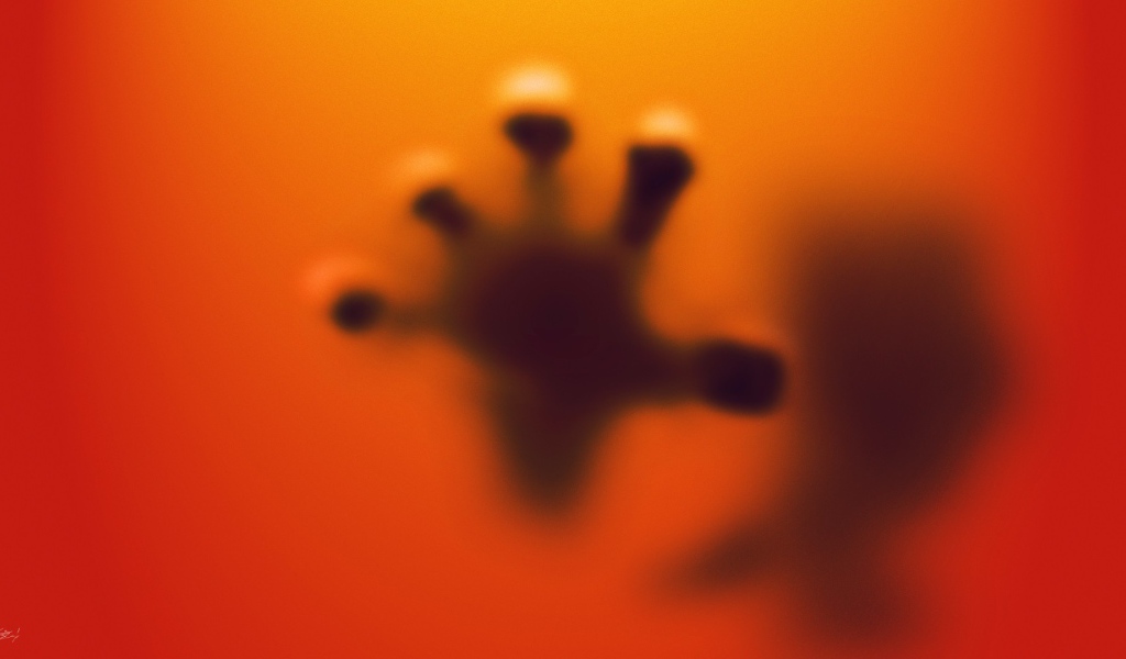 Рука существа с другой планеты