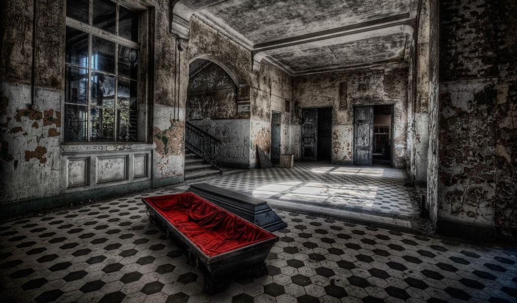 Жилье мертвого Дракулы, фото HDR