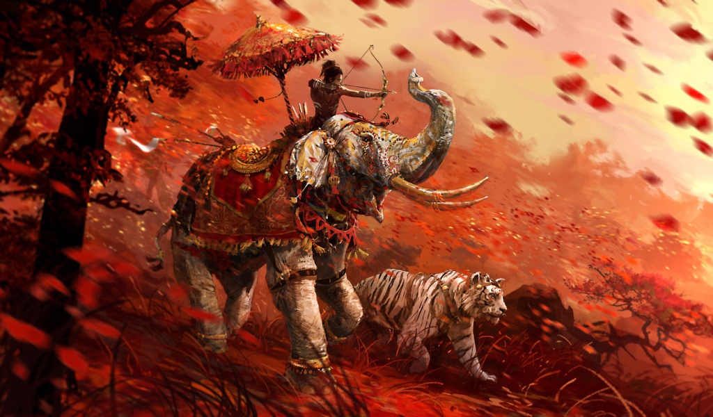 Индийский боевой слон