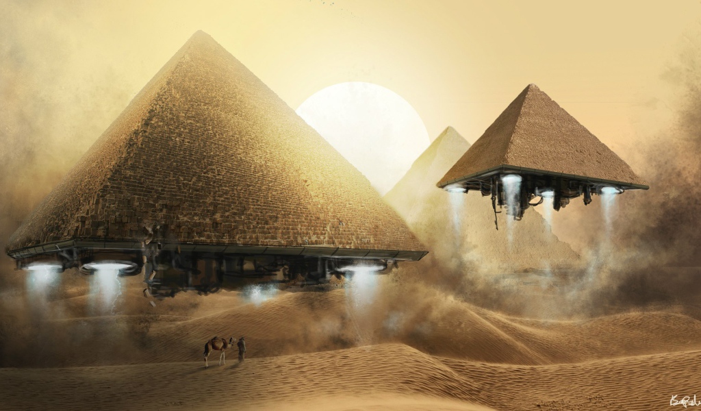 Приземление египетских пирамид