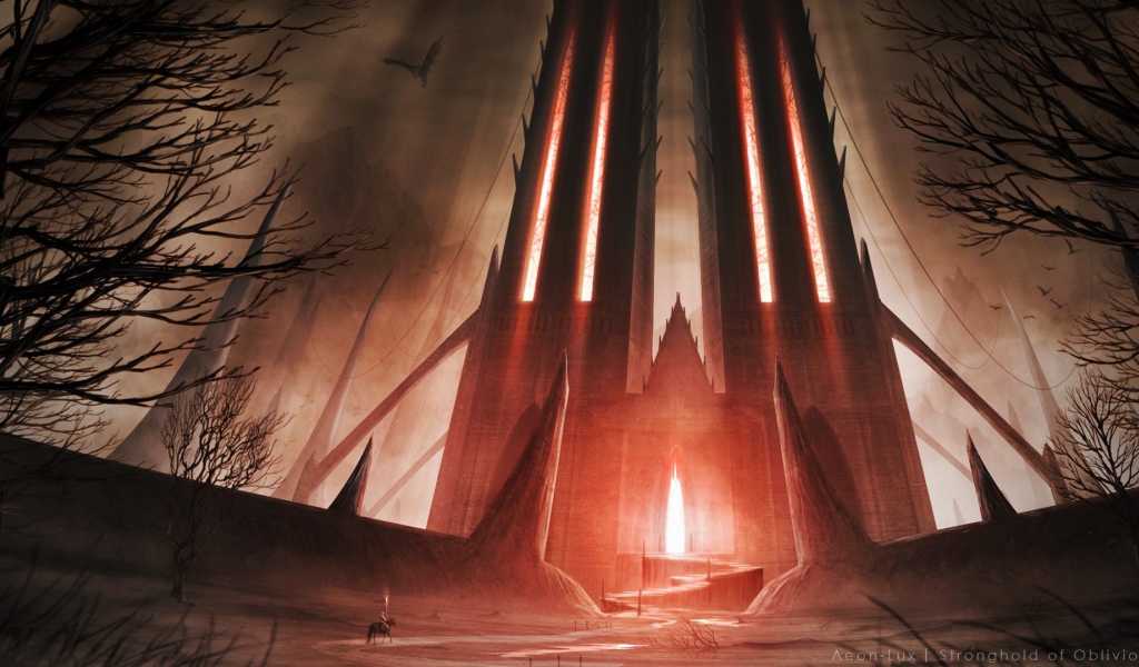 Величественный храм, фэнтези