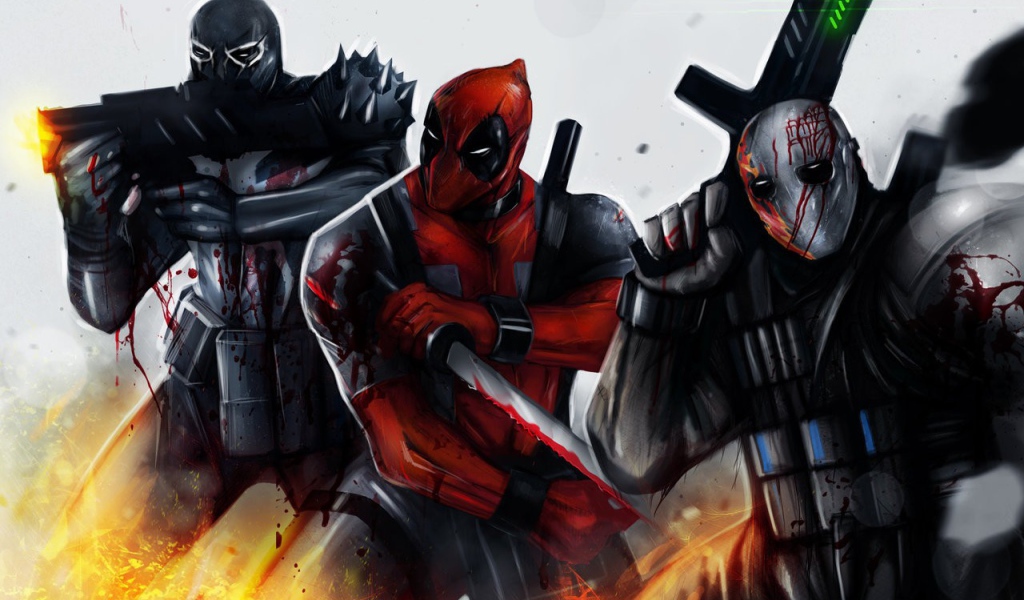 Комикс марвел Дэдпул