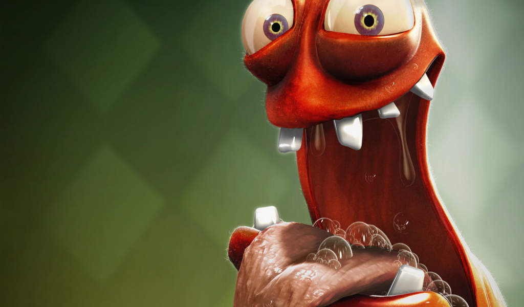 Чудовище с пеной на языке